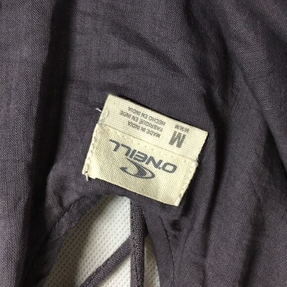 O’Neill gray floral long sleeved dress Medium - Picture 6 of 8